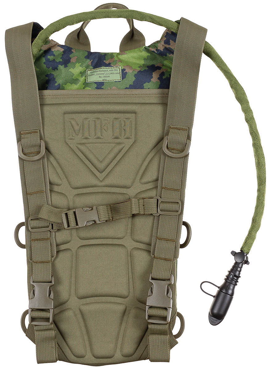 Trinkrucksack, mit TPU-Beutel