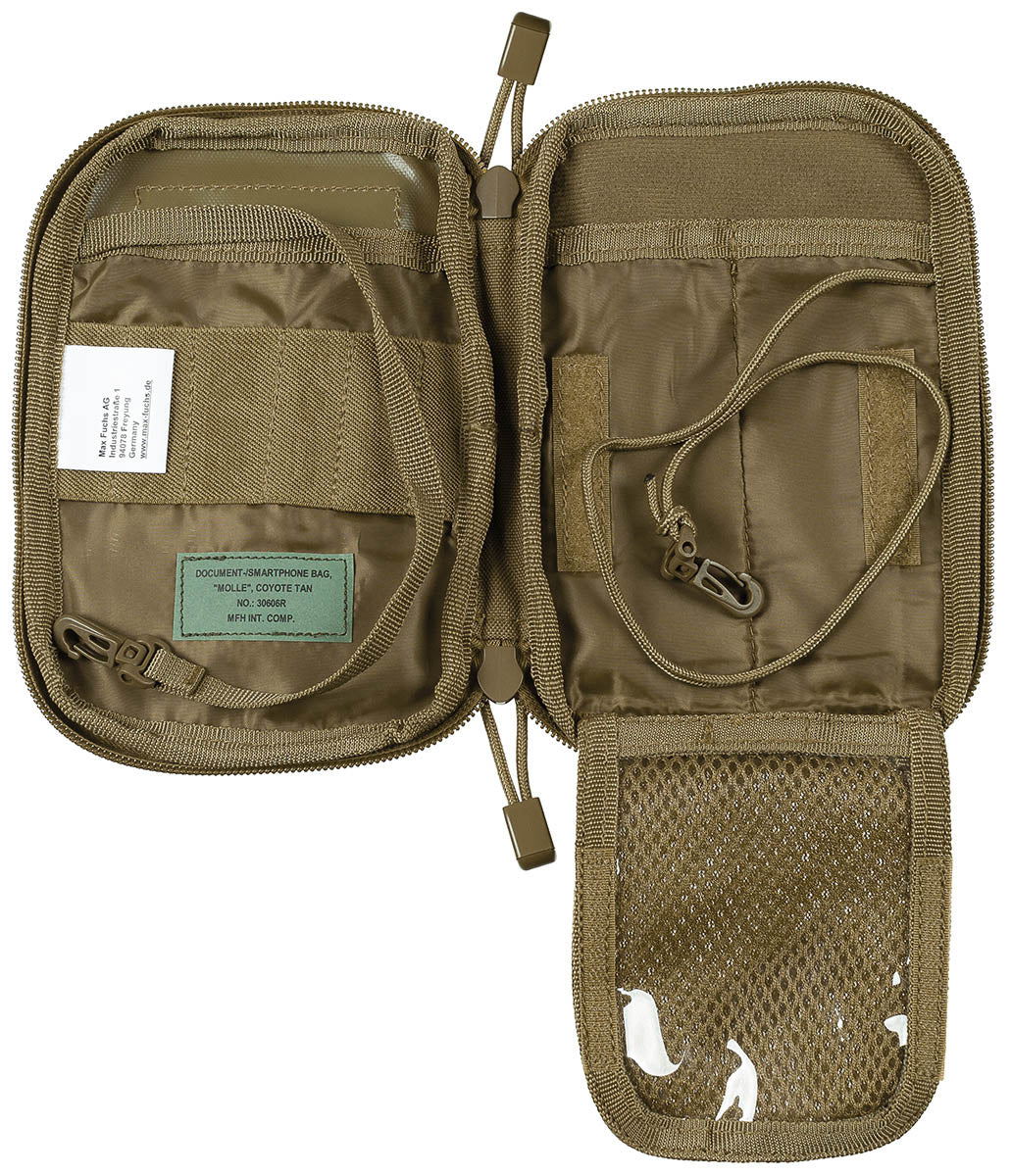 Dokumenten-/Smartphone-Tasche