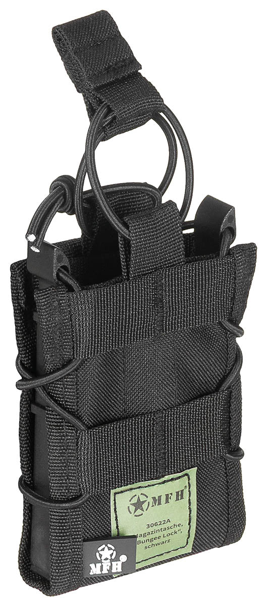 Magazintasche, "Bungee Lock"