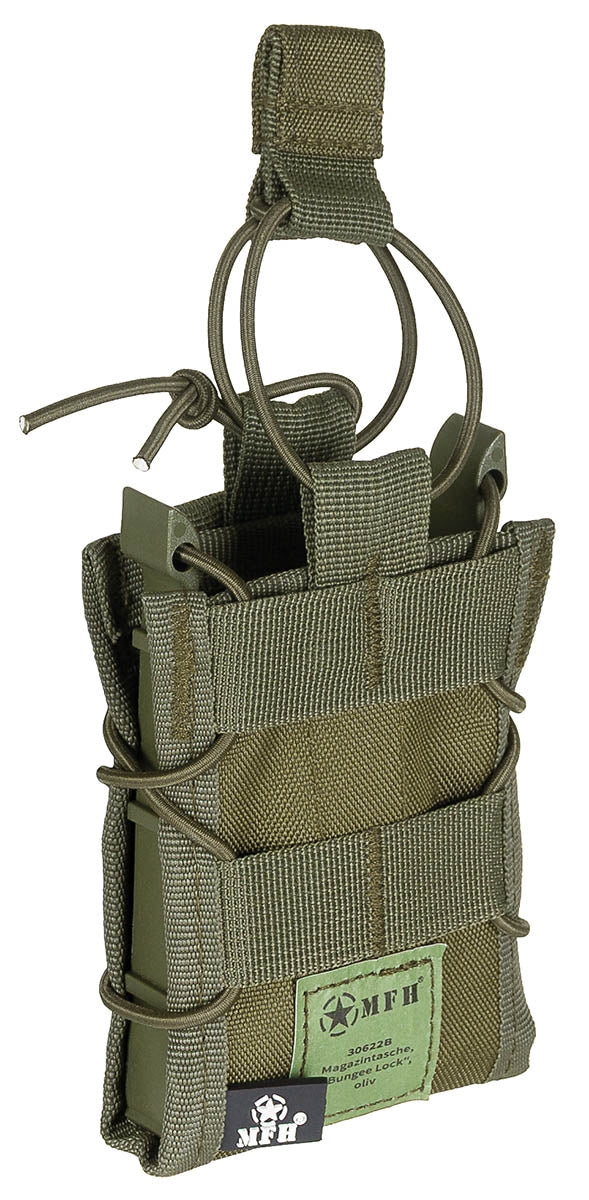 Magazintasche, "Bungee Lock"