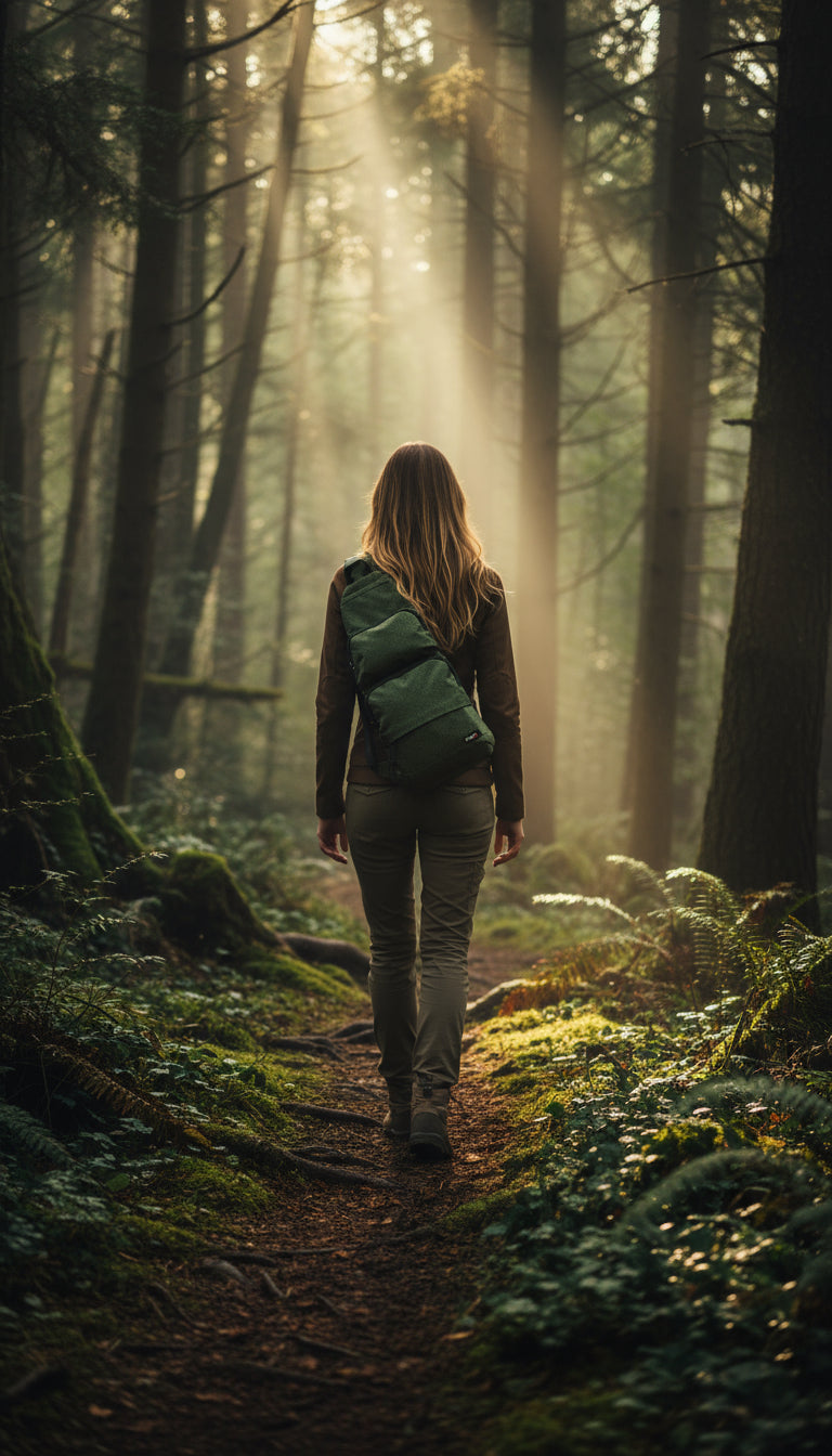 Schulter-Umhängetasche, Rip Stop, Nylon