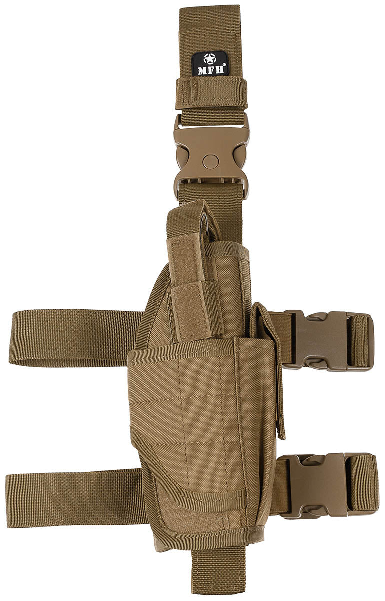 Pistolenbeinholster, verstellbar, rechts