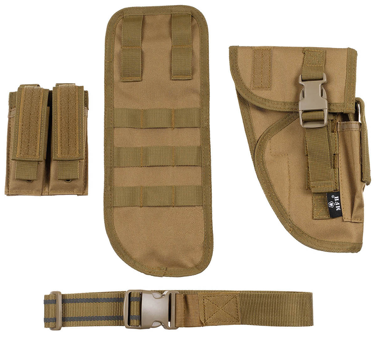 Pistolenbeinholster, "Tactical", rechts