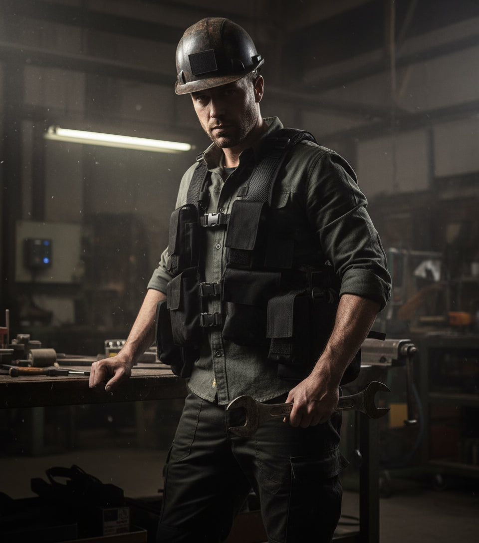 Tactical Weste, div. Taschen