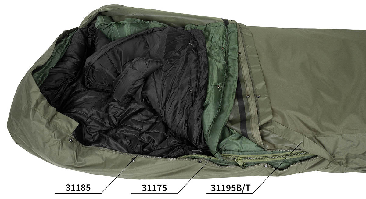GI Modular Schlafsack System, Innenteil, "Interm."