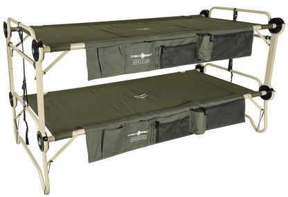 Feldbett, Disc-O-Bed, "Arm-O-Bunk",m. Seitent.