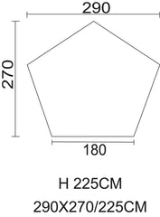Indianer Zelt, "Tipi"