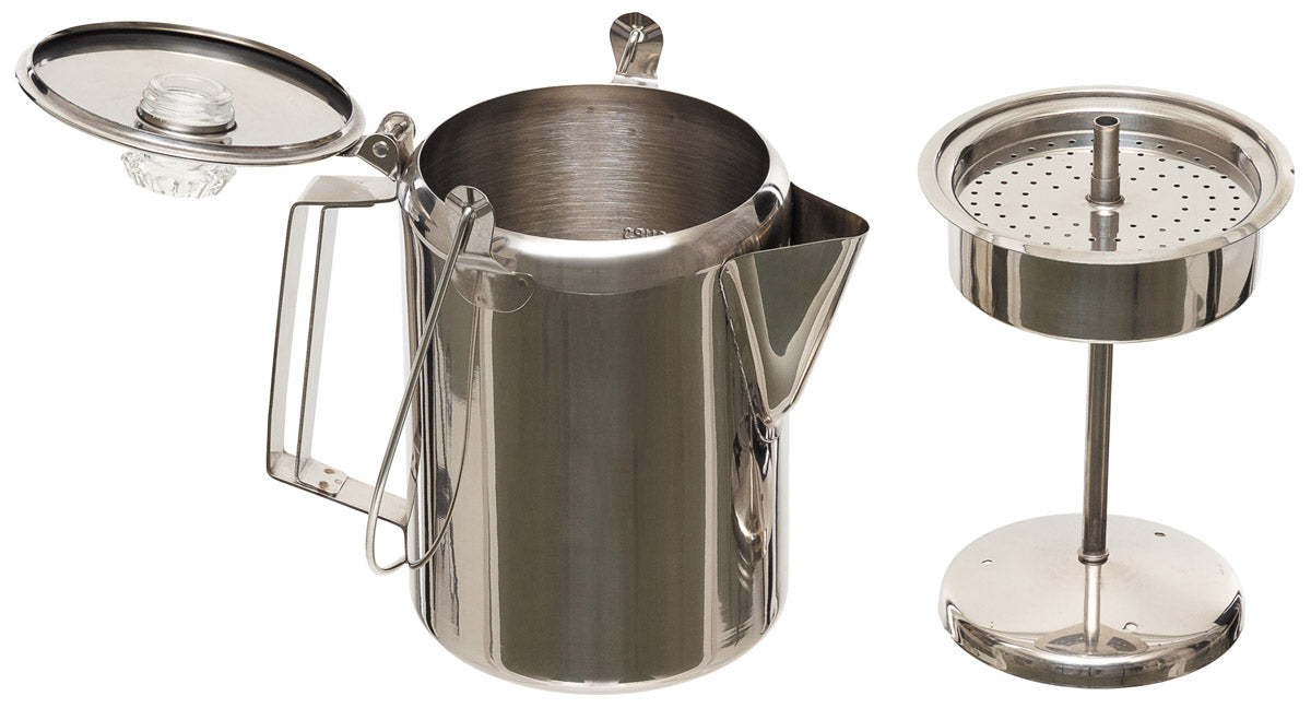 Kaffeekanne, mit Perkolator