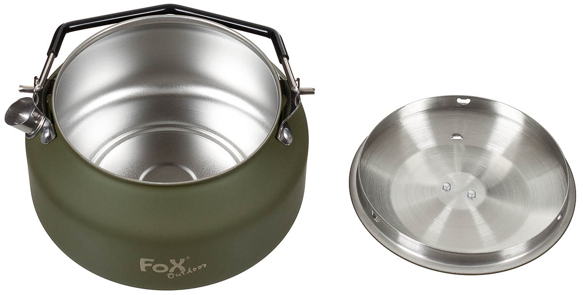 Wasserkessel, Edelstahl, ca. 1 l