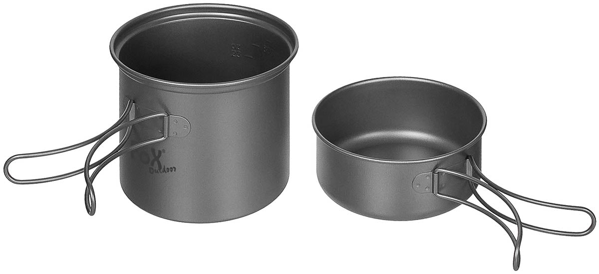 Kochgeschirr, Titan, Topf, Pfanne