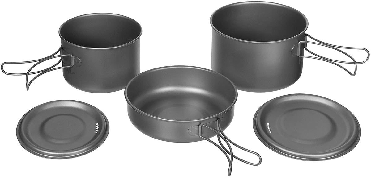 Kochset, Titan, 5-teilig