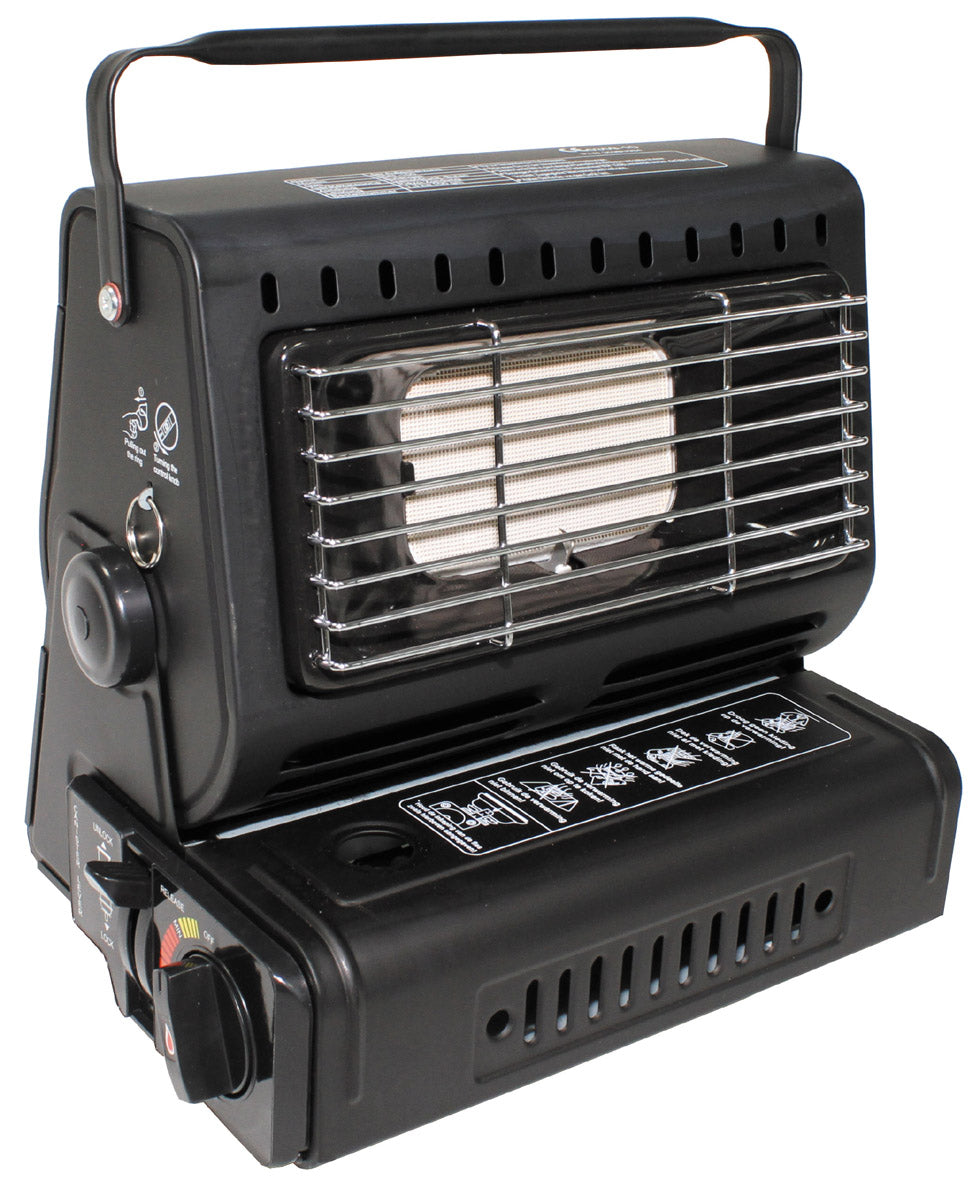 Gasheizer, mit Piezo-Zündung