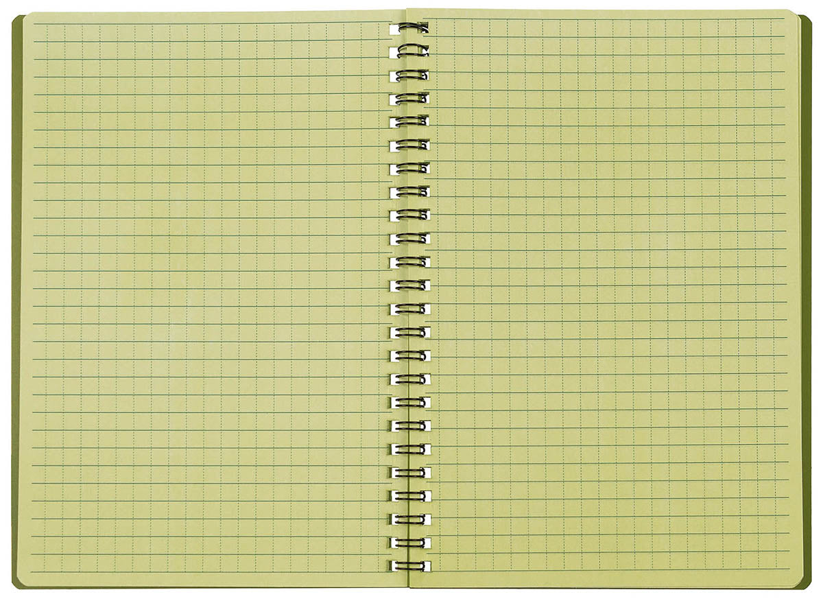 Meldebuch, wasserfest, Spiralbindung