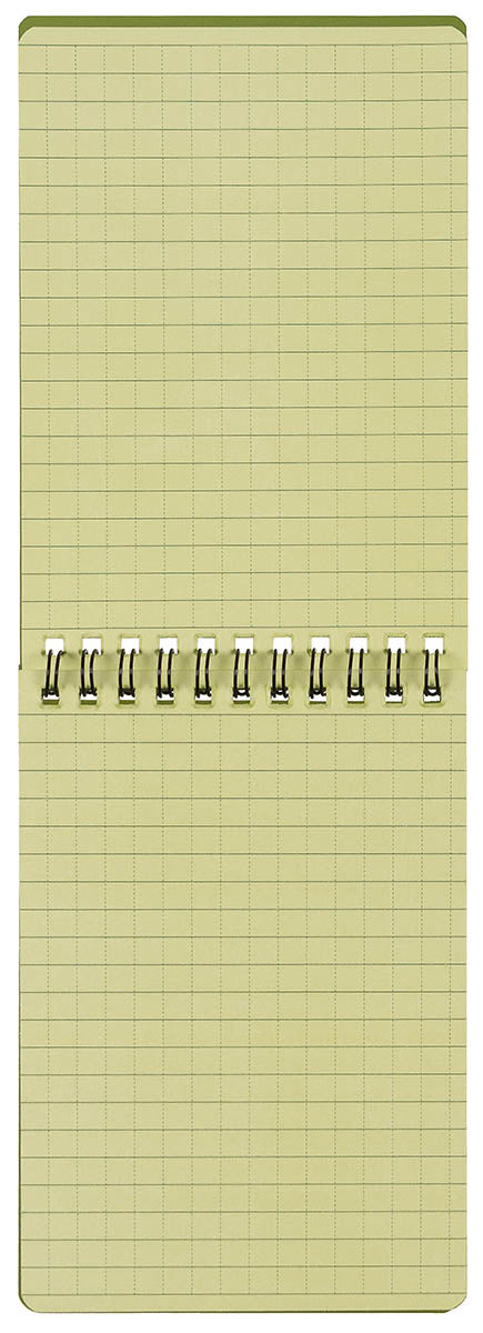 Meldeblock, wasserfest, groß, Spiralbindung, 10 x 15 cm