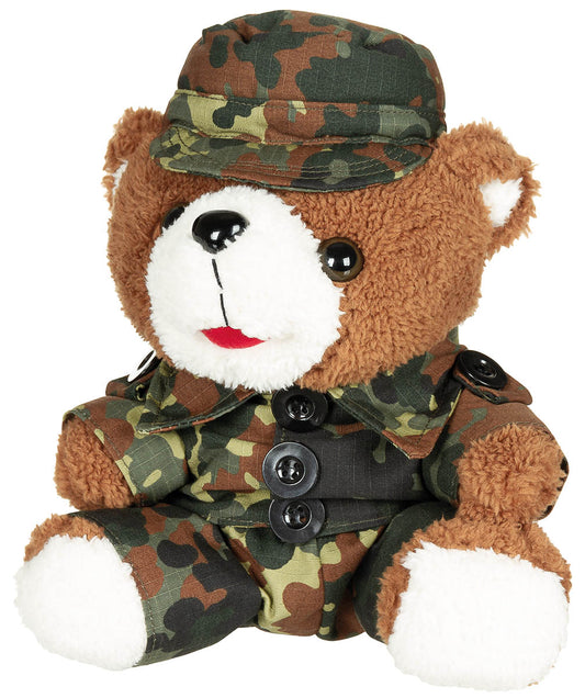 Teddybär, mit Anzug und Mütze