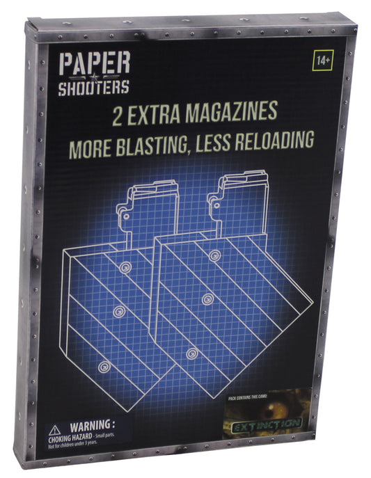 PAPER SHOOTERS, Bausatz, Magazin "Extinction", 2er Pack