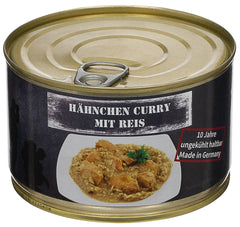 Hähnchen Curry mit Reis