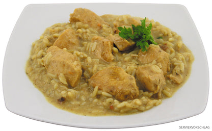 Hähnchen Curry mit Reis