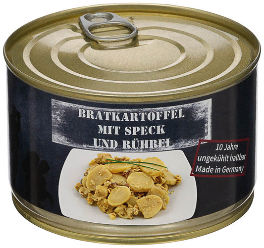 Bratkartoffel m. Speck und Ei