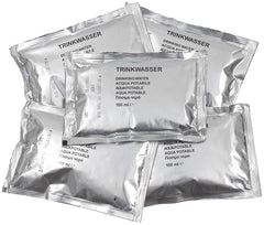 BW Trinkwasser, Pack mit 5 x 100 ml Beutel