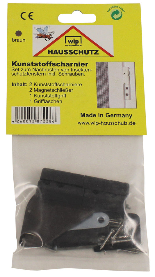 Kunststoffscharnier, "Wip"