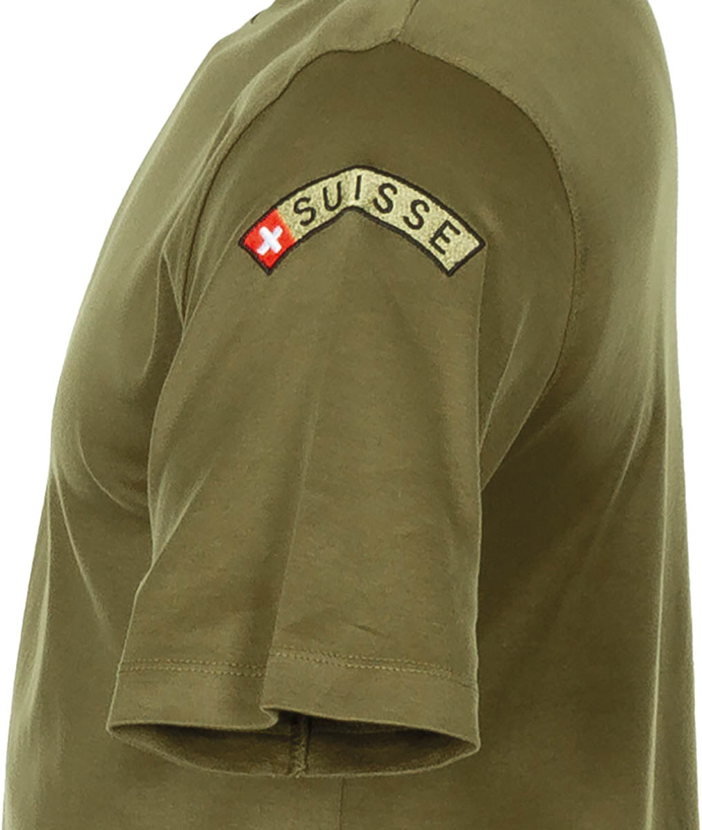 Schweiz. T-Shirt, "SUISSE", gebr.