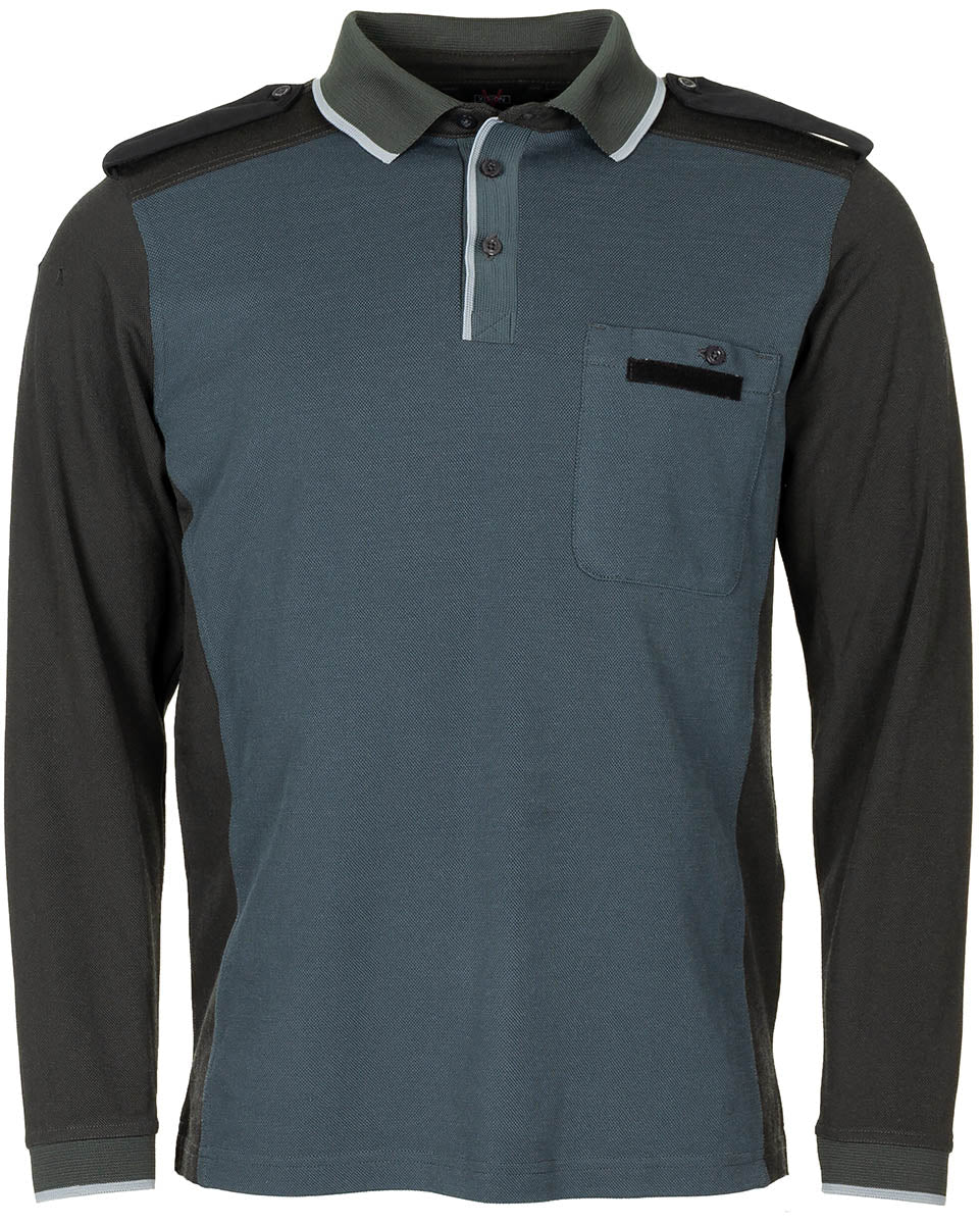 Brit. Poloshirt, langarm, gebr.