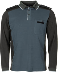 Brit. Poloshirt, langarm, gebr.