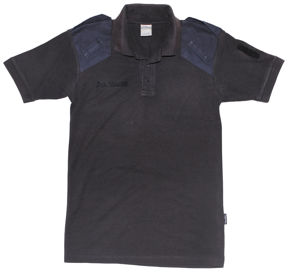 Brit. Poloshirt, Schulterbesatz, gebr.