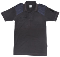 Brit. Poloshirt, Schulterbesatz, gebr.