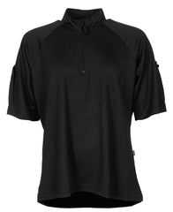 Brit. Funktions-Shirt, DAMEN, schwarz, RV, neuw.