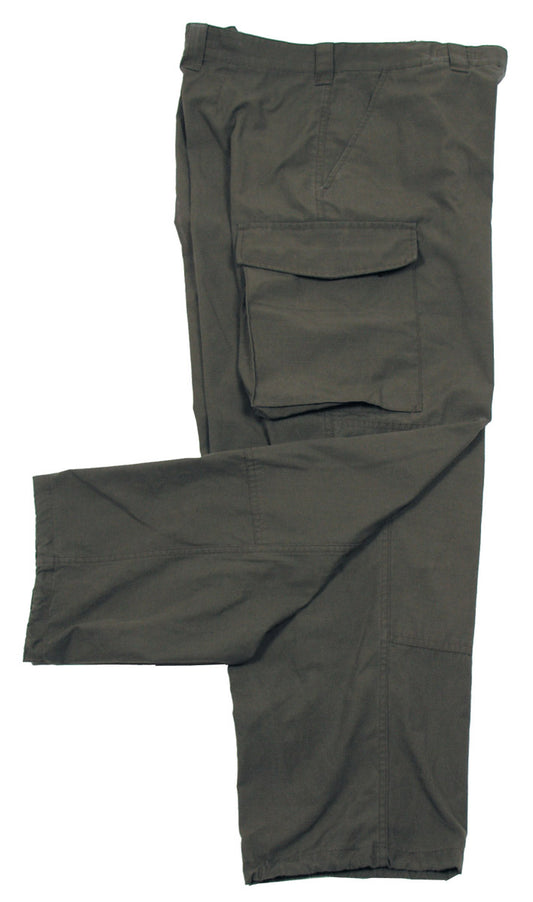 Österr. BH Kampfhose, Rip Stop, oliv, gebraucht