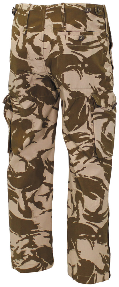 Brit. Feldhose, windproof, DPM desert tarn, neuwertig