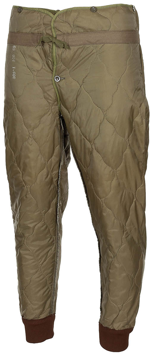 CZ/SK Unterziehhose, M 85, Kälteschutz, oliv, neuwertig