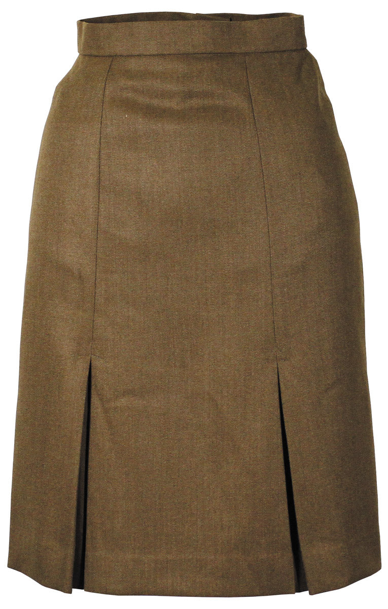 Brit. Uniformrock, Damen, braun, neuw.