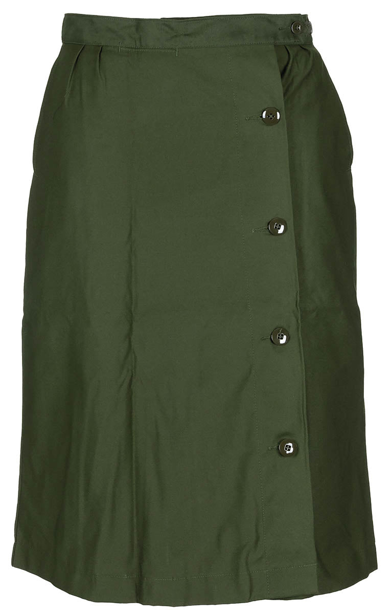 Schwed. Uniformrock, Damen, oliv, neuw.