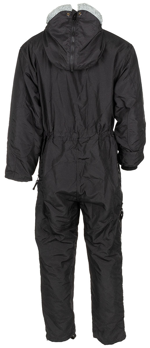Brit. Technikeroverall, "ECW", schwarz, Rip Stop, gebr.