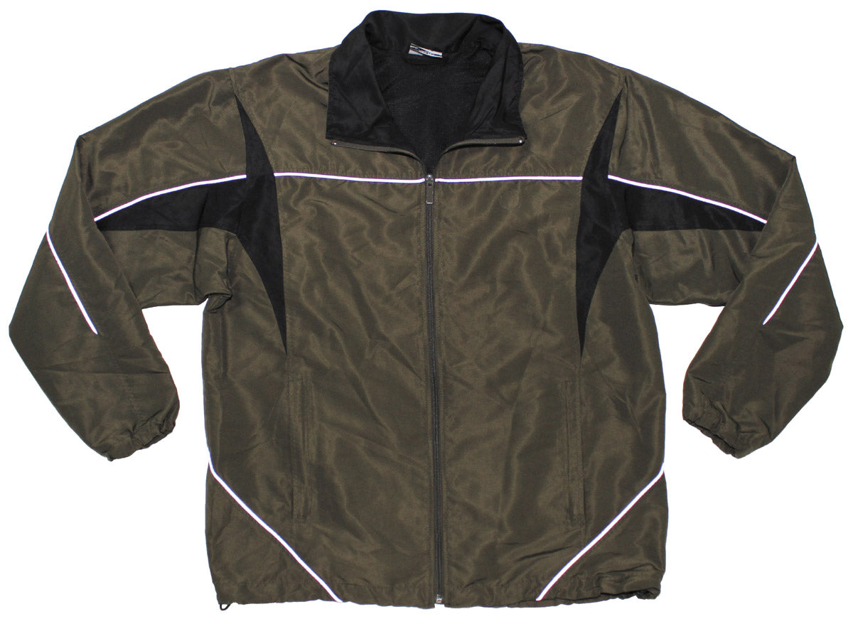Österr. BH Trainingsjacke, oliv, gefüttert, gebr.