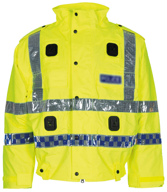 Brit. Signalblouson, Nässeschutz, gefüttert, gebr.