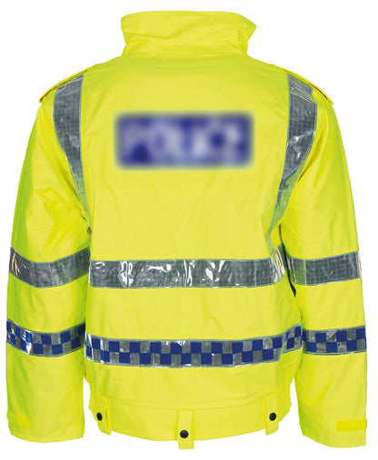 Brit. Signalblouson, Nässeschutz, gefüttert, gebr.
