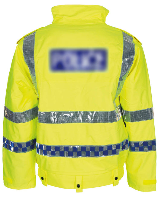 Brit. Signalblouson, Nässeschutz, gefüttert, gebr.
