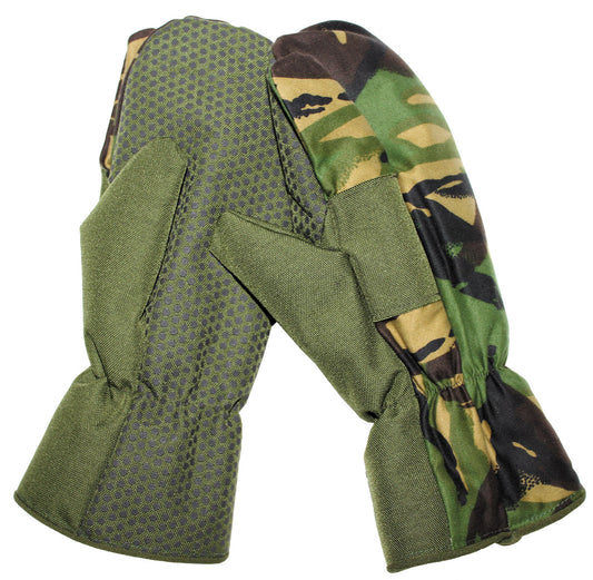 Brit. Fausthandschuhe, neuw., Schießfinger, DPM tarn