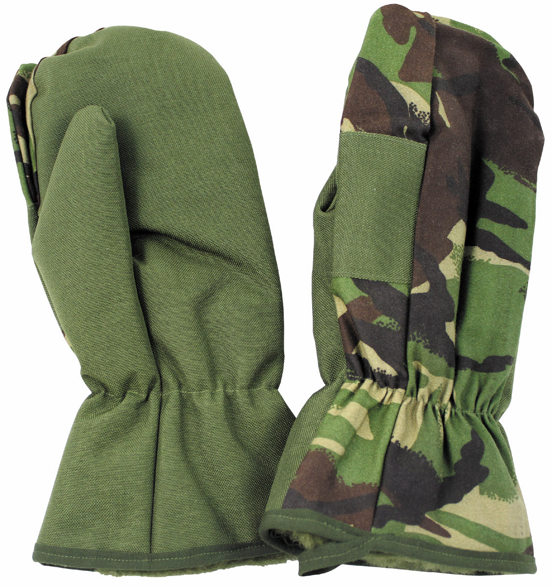 Brit. Fausthandschuhe, neuw., Schießfinger, DPM tarn