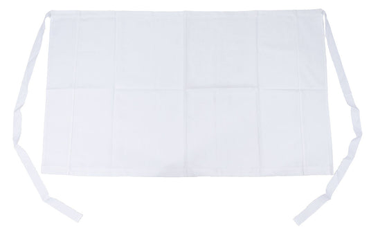 CZ/SK Vorbinder/Schürze, weiß, 107 x 64 cm, gebr.