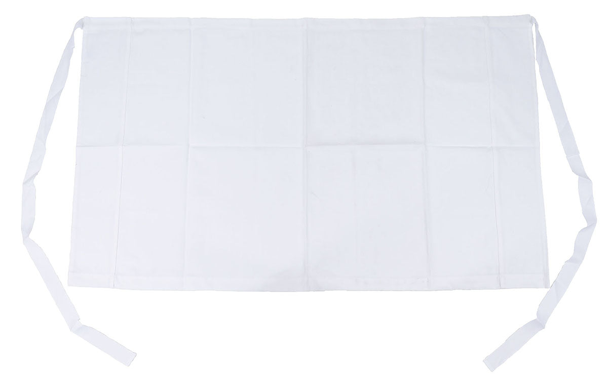 CZ/SK Vorbinder/Schürze, weiß, 107 x 64 cm, gebr.