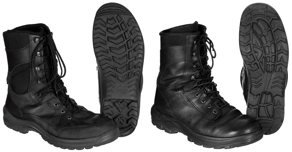 Österr. BH Kampfstiefel, leicht, gebr.