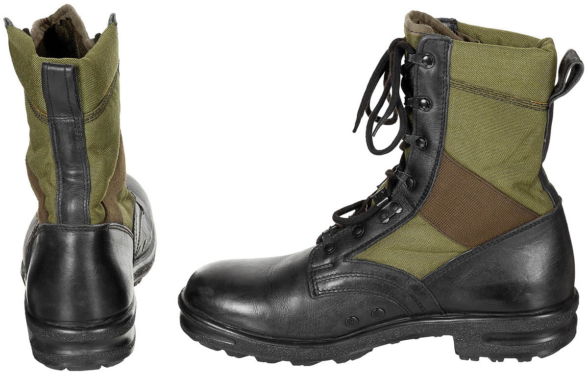 BW Kampfstiefel, Tropen, oliv, gebr.