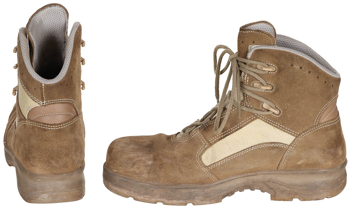 BW Tropenstiefel, "Minensucher", S3, gebr.