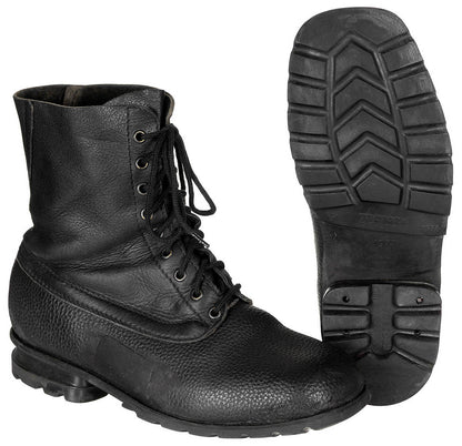 Schwed. Marschstiefel, Tretorn, Leder, gebr.