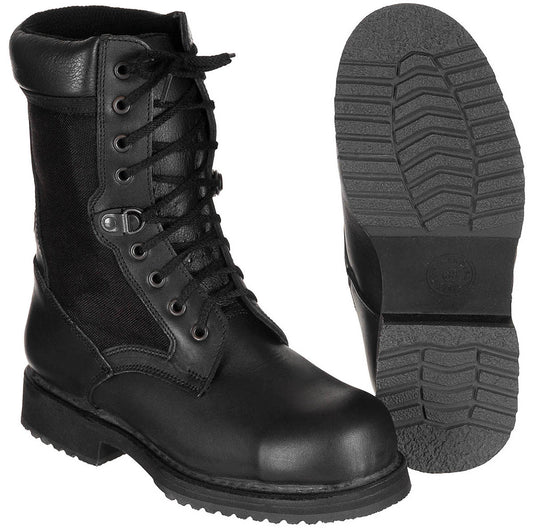 Ital. Einsatzstiefel, Winter, schwarz, neuw.